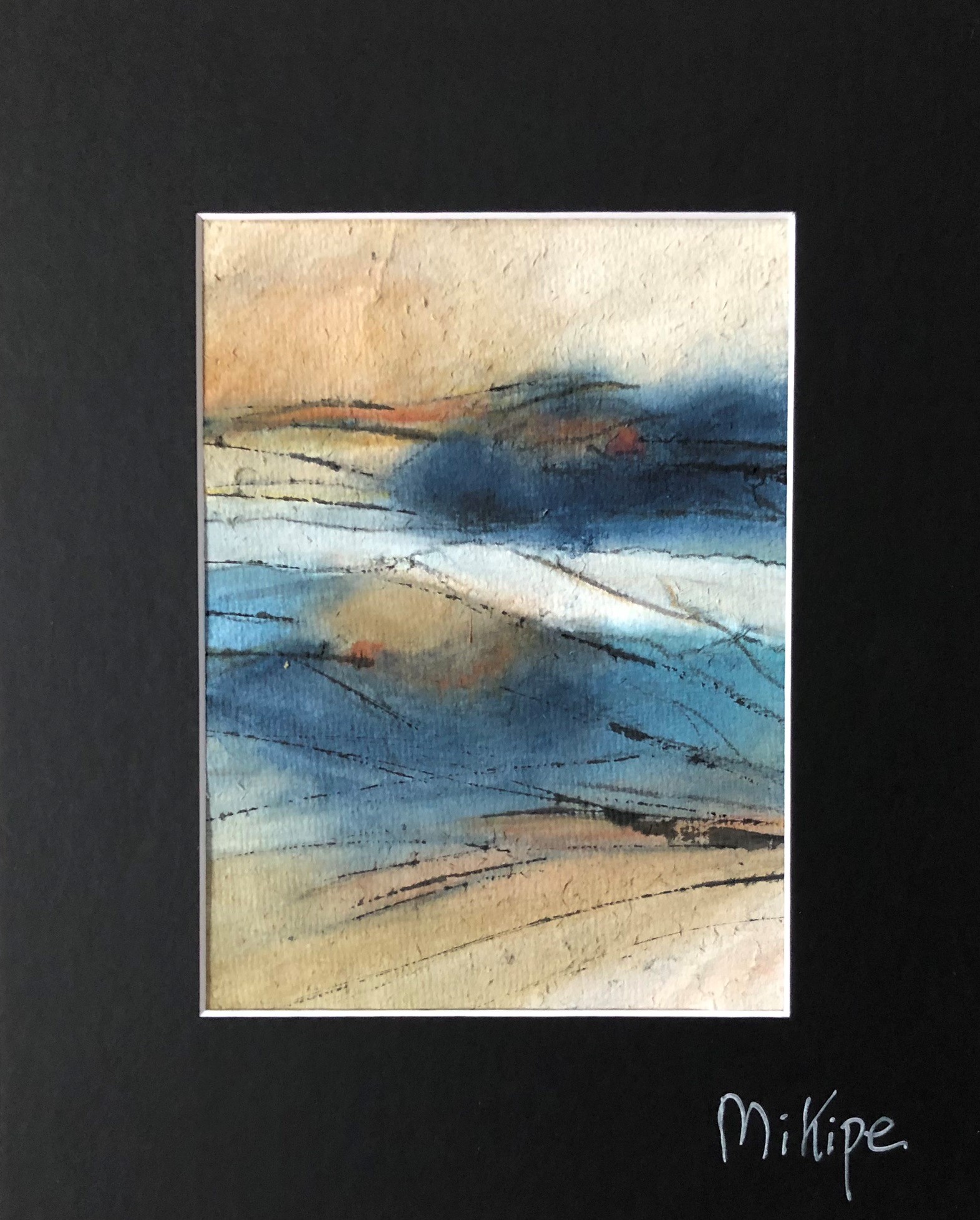 The Wind. Akvarel 30x24 i p.p.