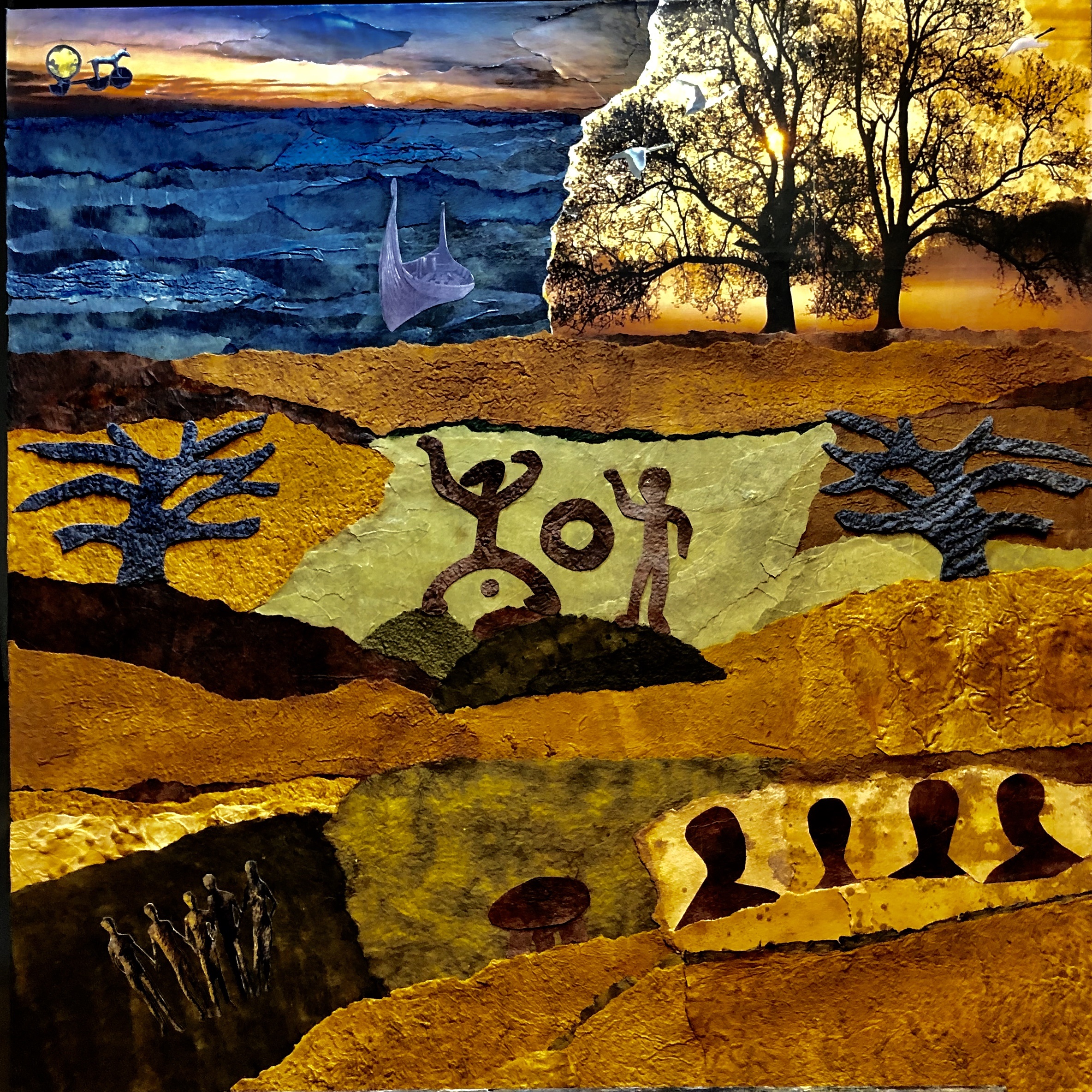 Solvognens Land. 80x80